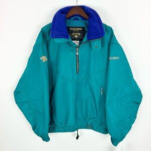 Vintage Descente‎ Snow Ski Jacket Half Zip New with Tags Size Medium